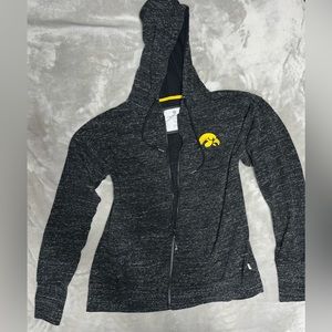 Iowa Hawkeyes Hooded Zip Up Jacket